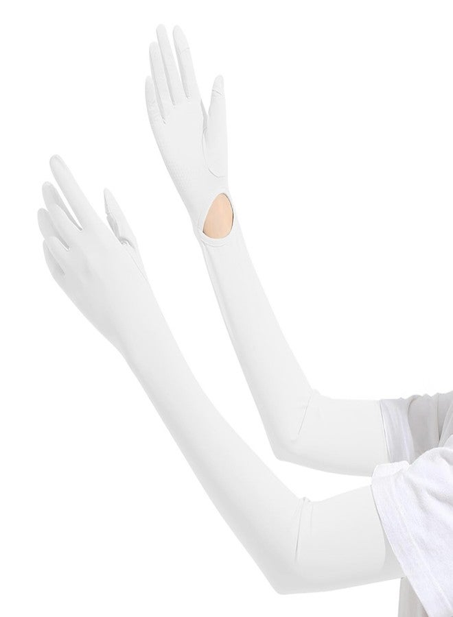 قفازات SLIUGLOVEUN الواقية من الشمس للنساء والرجال، حماية من الأشعة فوق البنفسجية UPF50+، مناسبة للبستنة، وحماية من الشمس، وقفازات تعمل باللمس للذراعين، ومناسبة للأنشطة الخارجية مثل القيادة، وصيد الأسماك، وركوب الدراجات، وتسلق الجبال. - Image 1